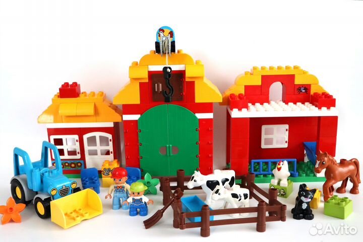 Конструктор lego День на ферме duplo 10869