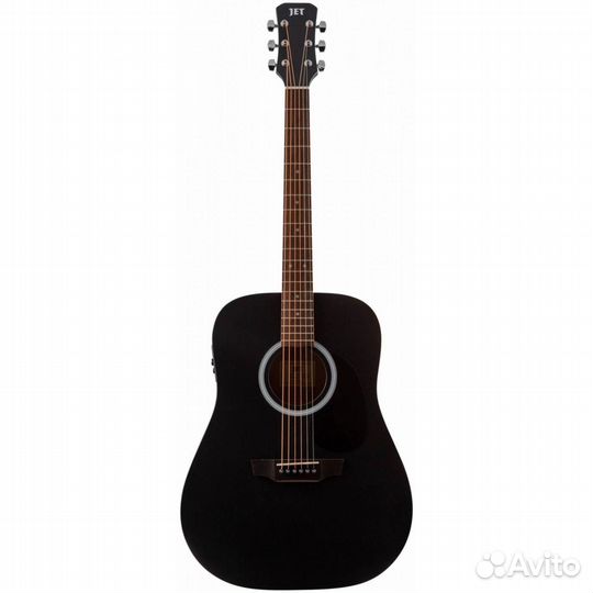 JET JDE-255 BKS - Гитара электроакустическая