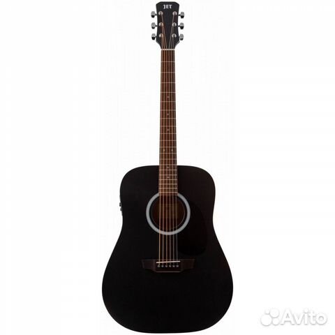 JET JDE-255 BKS - Гитара электроакустическая