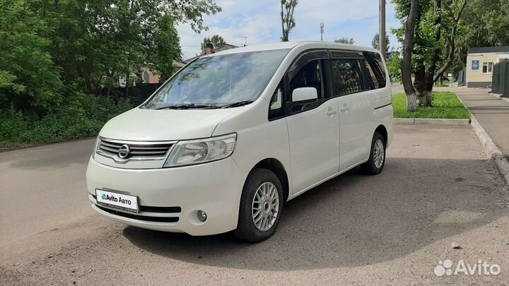 Nissan Serena 2.0 CVT, 2007, 163 000 км