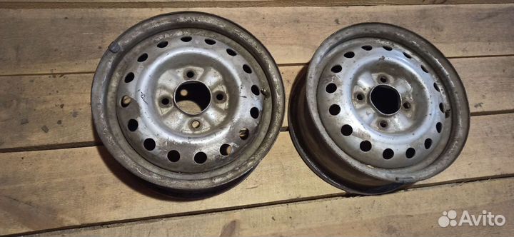 Диски R14 4x114.3 штампы 4шт
