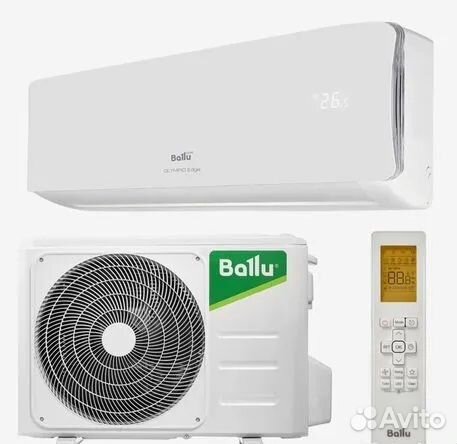 Кондиционеры Ballu 7/9/12, сплит-система+Монтаж