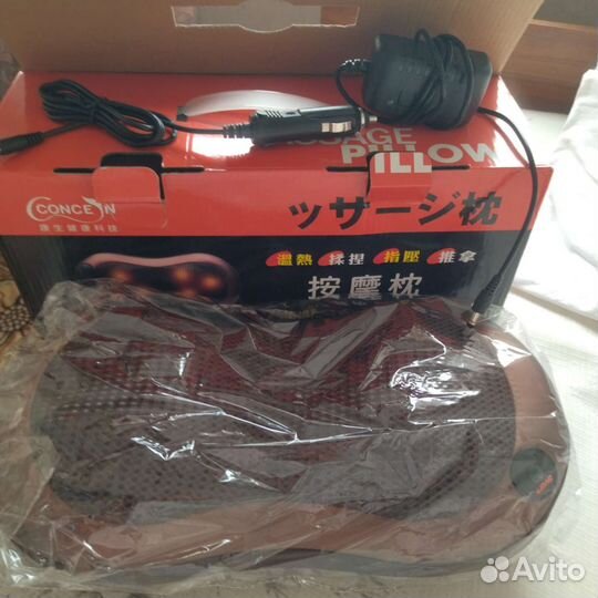 Массажная подушка для шеи, спины