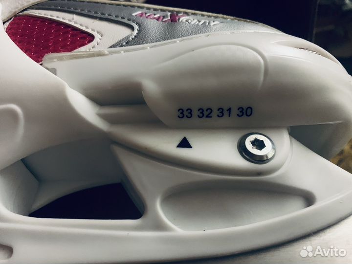 Коньки детские раздвижные