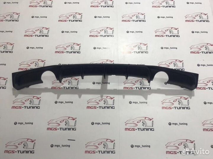 Диффузор BMW F30 M-Performance 1x1 черный мат