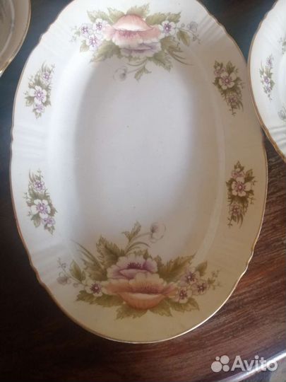 Столовый сервиз фарфор СССР дфз