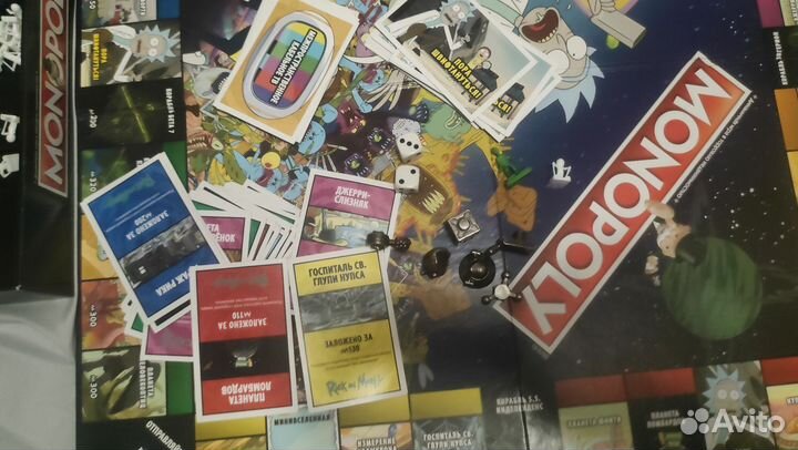 Игра монополия Рик и Морти