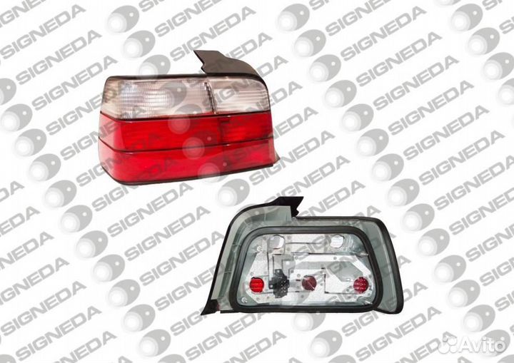 BMW E36 задние фонари стопы (седан-купе)