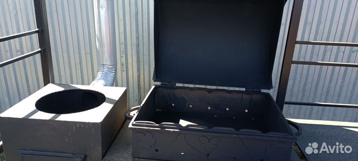 Кованые мангалы с крышей