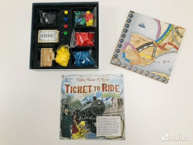 Настольная игра Ticket to Ride Европа 3-е издание