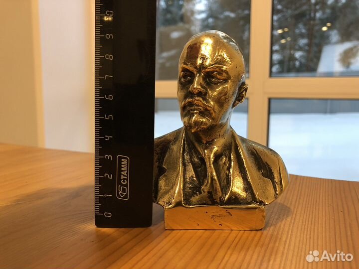 Бюст В.И. Ленин. Бронза. Литье