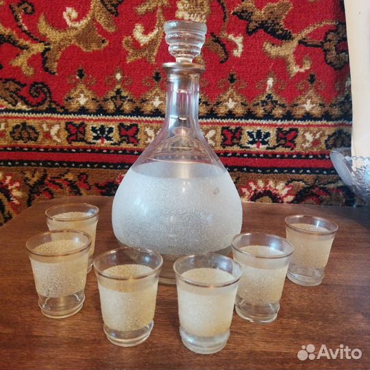 Графины вазы штофы СССР