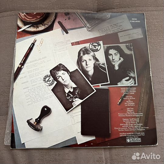 Paul McCartney and Wings - Band on the Run EEC