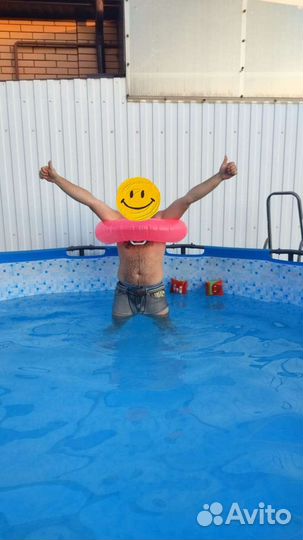 Каркасный бассейн 366 на 122