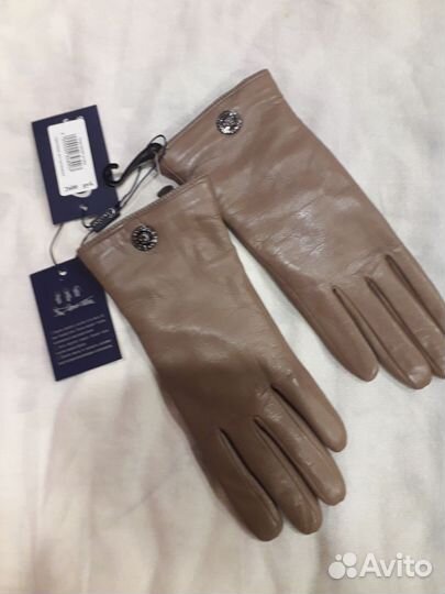 Перчатки жен.Натуральная кожа./ р.6,5-7)