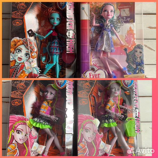 Куклы Монстр Хай и Эвер Афтер Хай Лорна,Марисоль