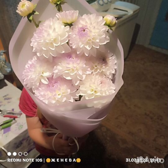 Живые цветы букеты