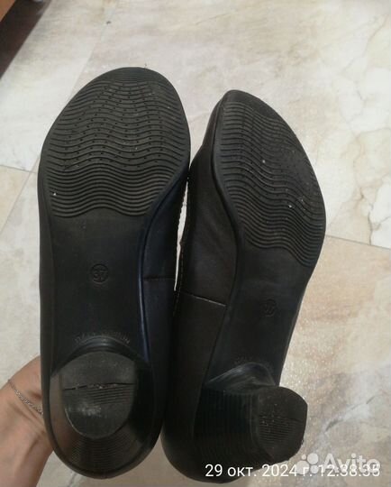 Туфли женские 37 размер натуральная кожа