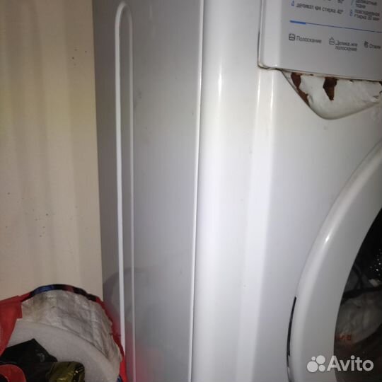 Стиральная машина бу indesit на запчасти