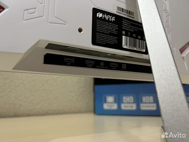Новый Игровые Монитор 27 Hiper 2 k QHD IPS