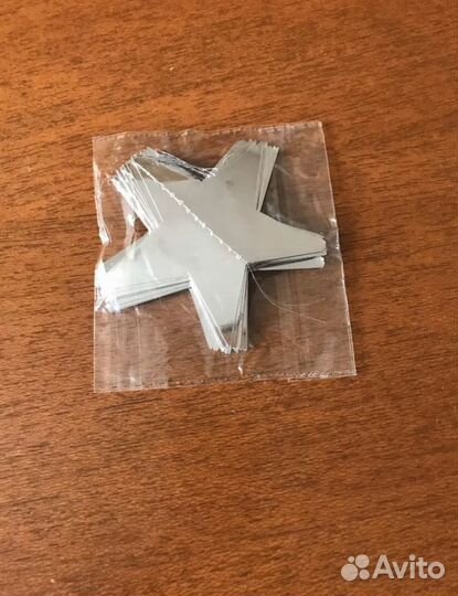 Бумажные гирлянды звёзды