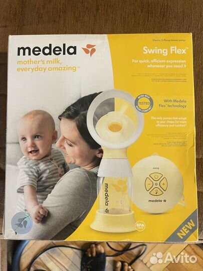 Молокоотсос medela swing электрический