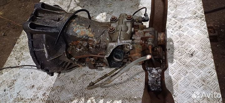 Кпп (Коробка передач механическая), Mercedes T1 1988