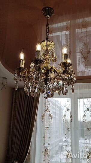 Люстра хрустальная