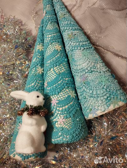 Елка кружевная шебби шик