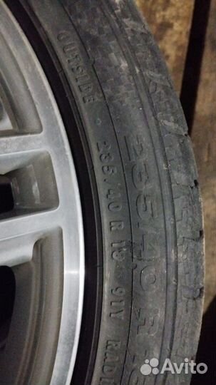 Continental ContiSportContact 3 235/40 R18 и 255/35 R18 94Y