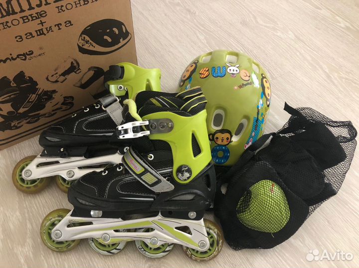 Роликовые коньки детские32-35р