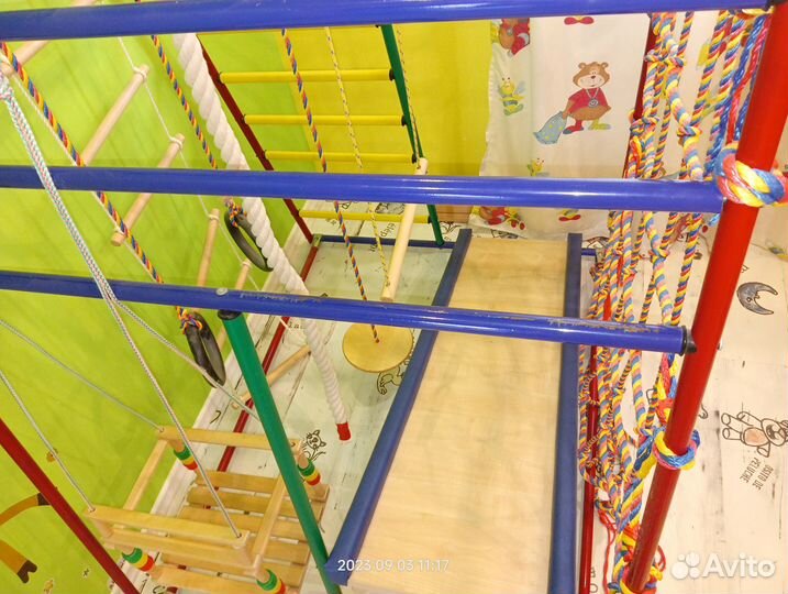 Спортивный домашний комплекс для детей