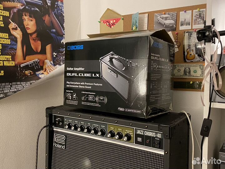 Новый комбик boss dual cube lx