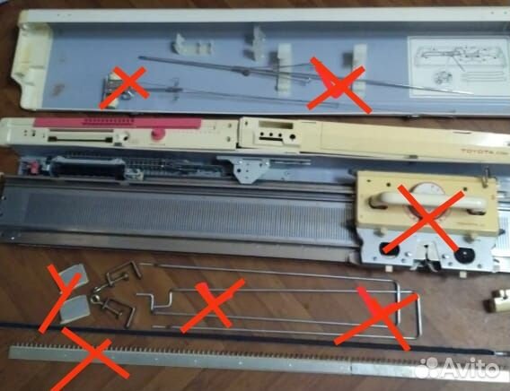 Для вязальной машины Toyota KS 858, Иналса