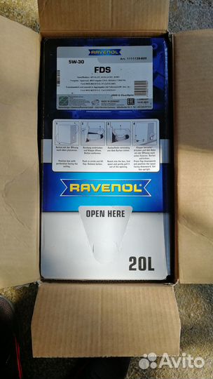 Масло моторное Ravenol 5w30