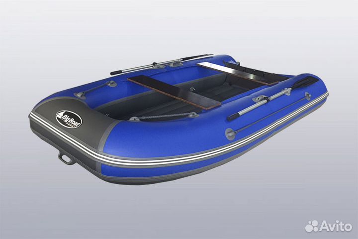Лодка пвх Big Boat нднд Regat 310 синяя