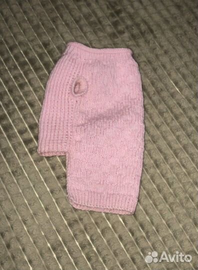 Вязаная одежда для животных