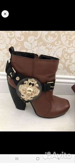 Ботильоны натуральная кожа 38