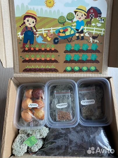 Игра-огород для детей