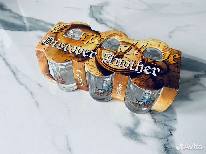 Набор барных рюмок новый