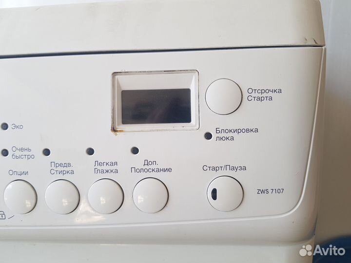 Стиральная машина zanussi zws 7107 запчасти