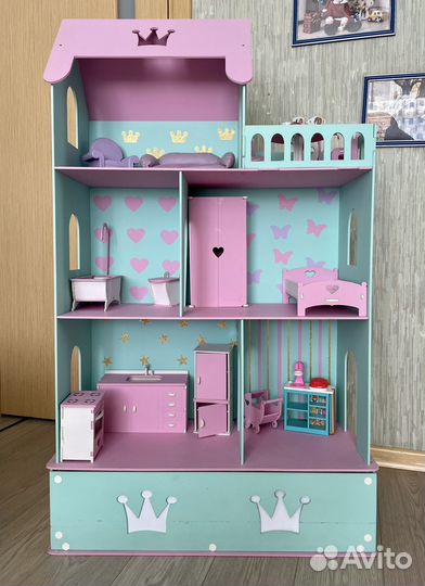 Домик кукольный для барби