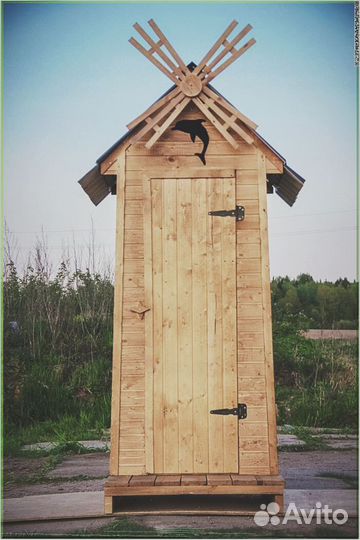 Дачный туалет с дельфином RBI