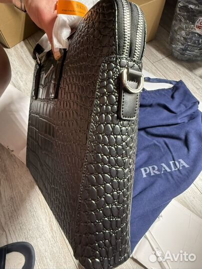 Мужская сумка prada original