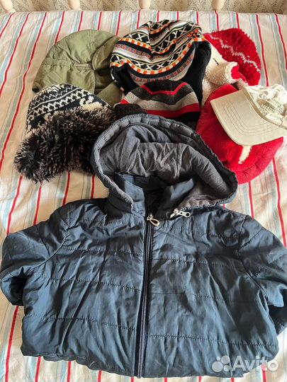 Большой мешок вещей на мальчика с 98 по 128