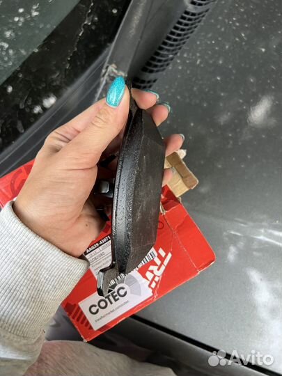 Передние тормозные колодки trw audi skoda