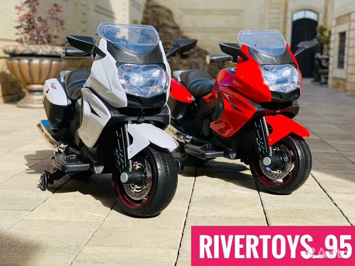 Детский электромобиль superbike - moto A007MP