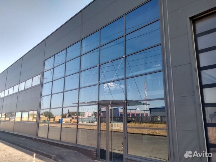 Алюминиевые фасады входные мон-ж 1-2 дн