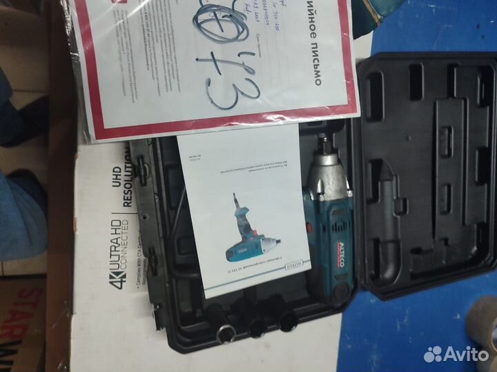 Электрический ударный гайковёрт Alteco IW 350-200