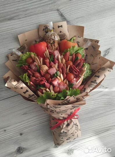 Съедобные букеты для мужчин